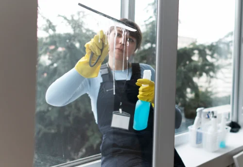 Nettoyage de vitres intérieures et extérieures à Harcourt